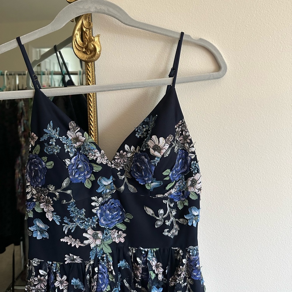 Floral Prom/Homecoming Mini Dress